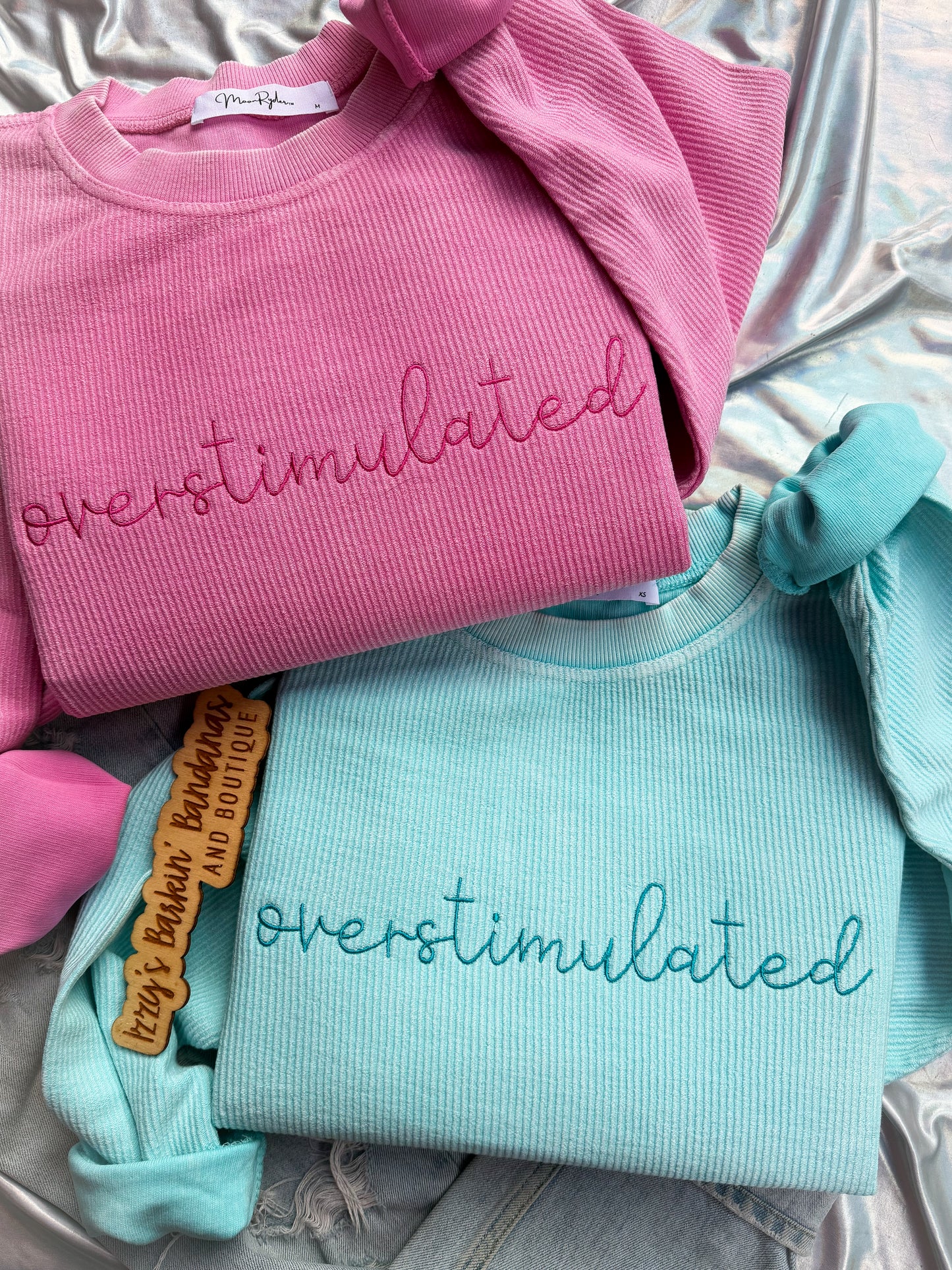 Overstimulated Corded Crewneck