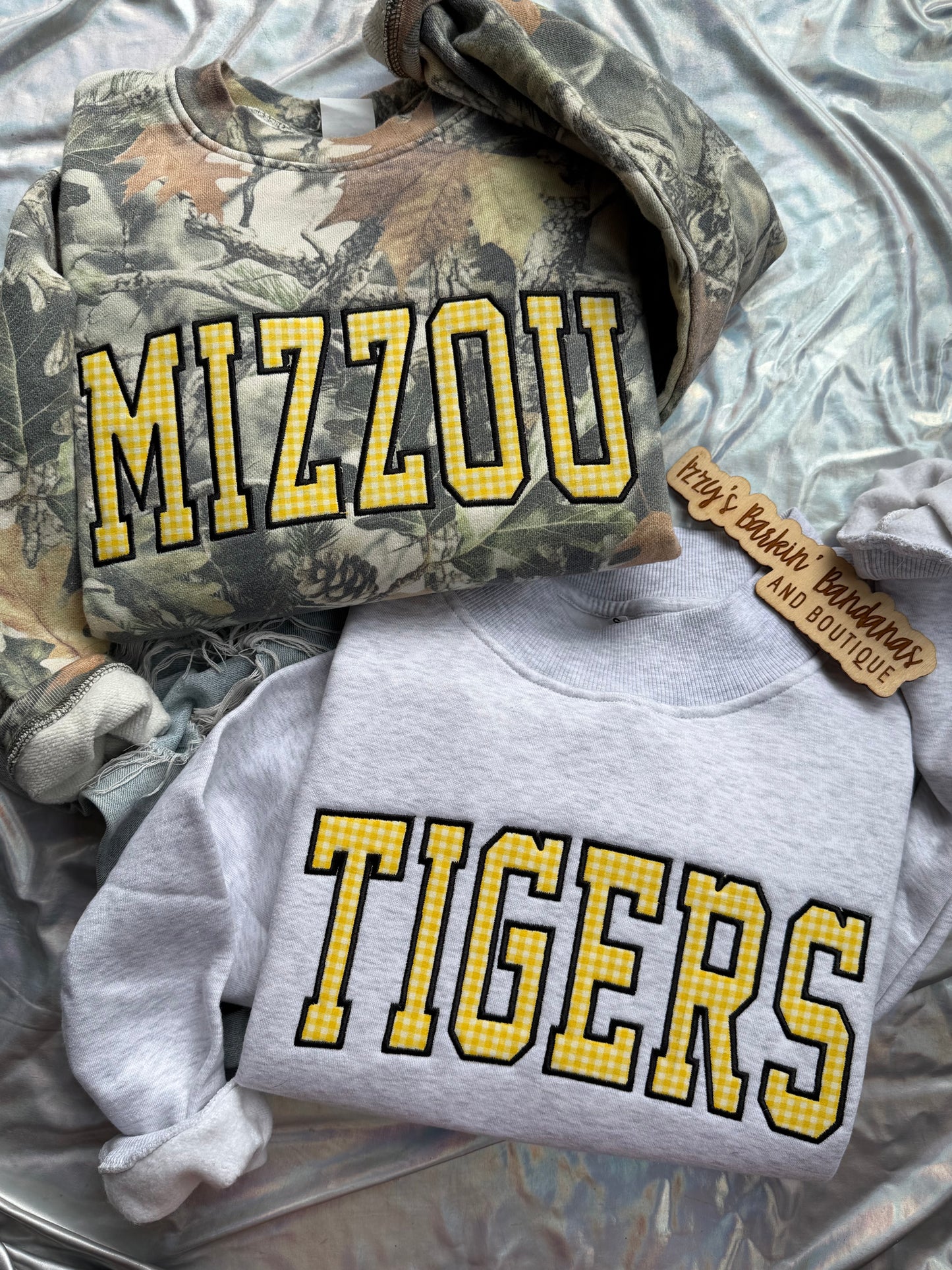 MIZ Tigers Camo Crewneck/Mockneck Sweatshirt