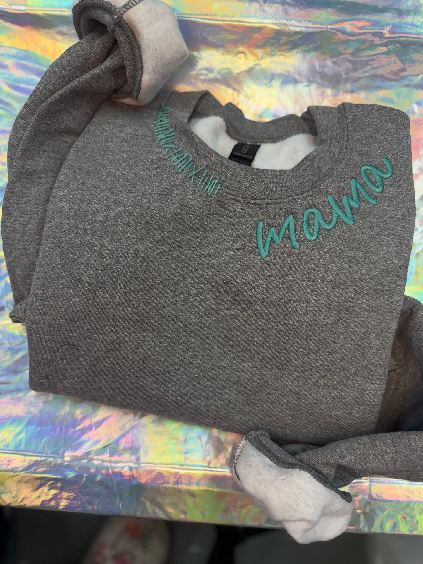 Mama Neckline Crewneck