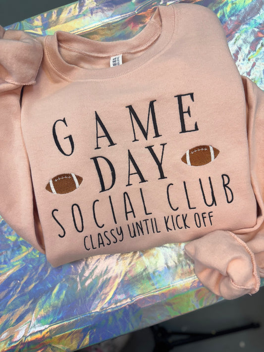 Game Day Social Club Crewneck