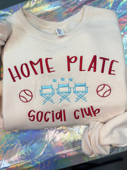 Home Plate Social Club Crewneck