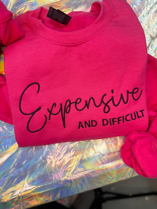 Expensive and Difficult Crewneck