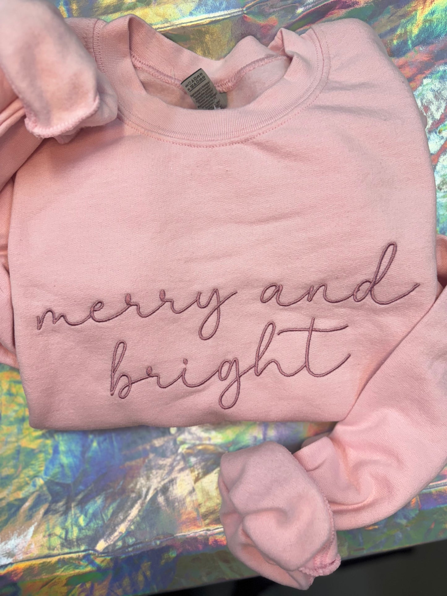 Merry and bright Crewneck