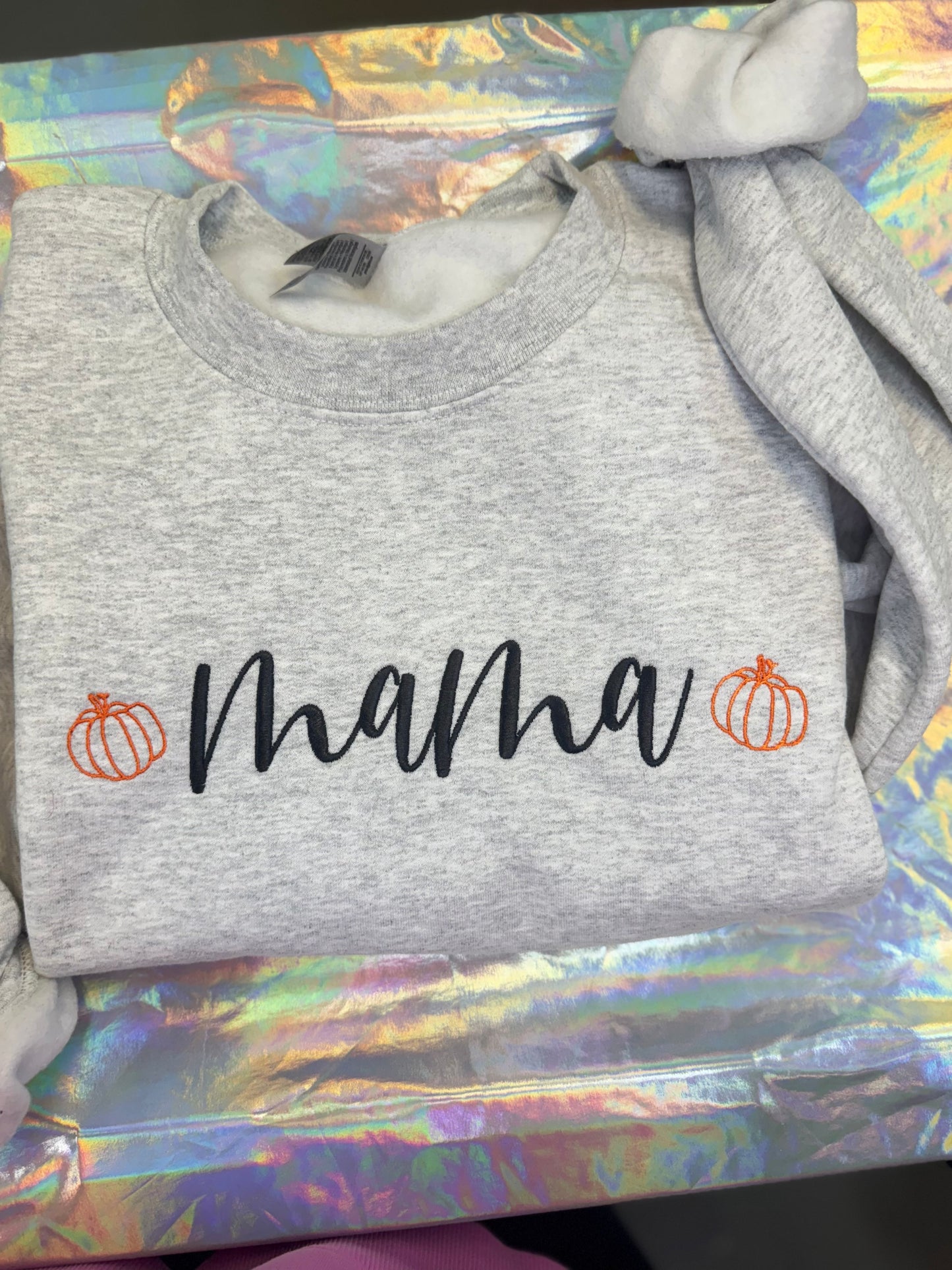 Mama Pumpkins Crewneck