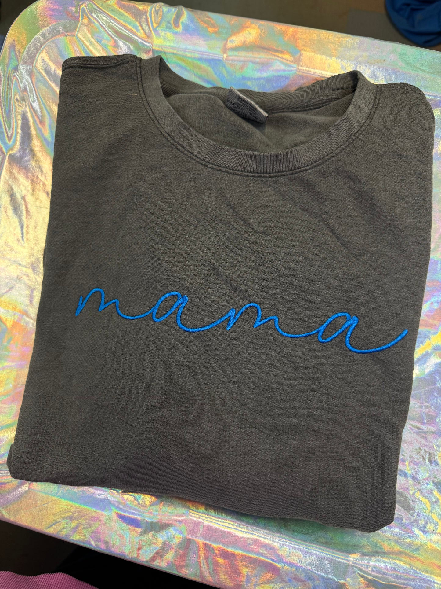 2XL Mama Crewneck WITH Side bows