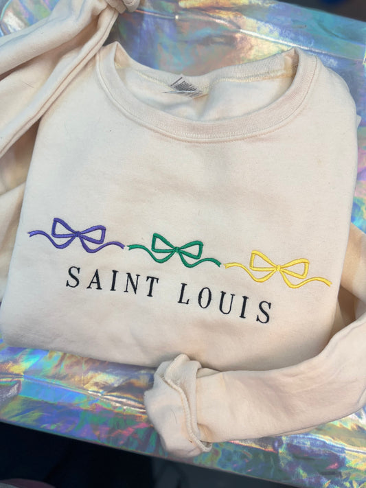 STL Mardi Gras Bows