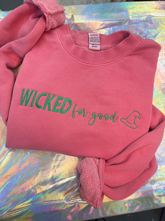 Wicked for good Crewneck