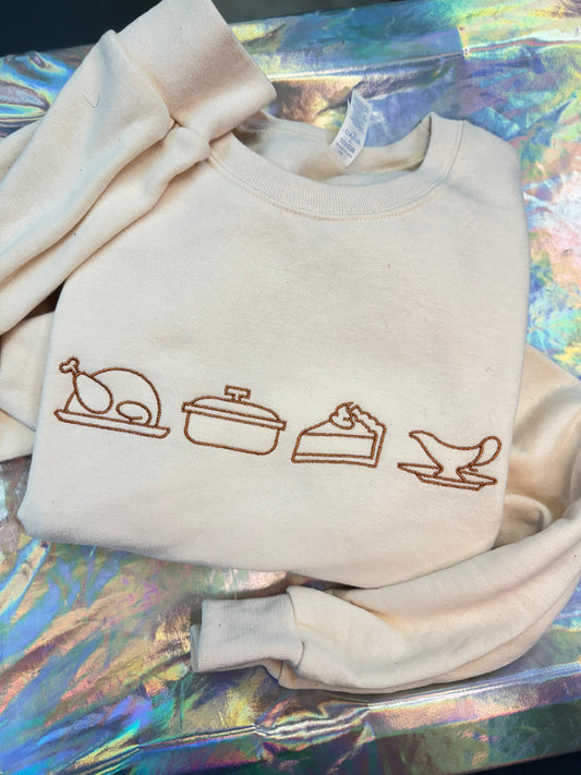 Thanksgiving Sketch Crewneck