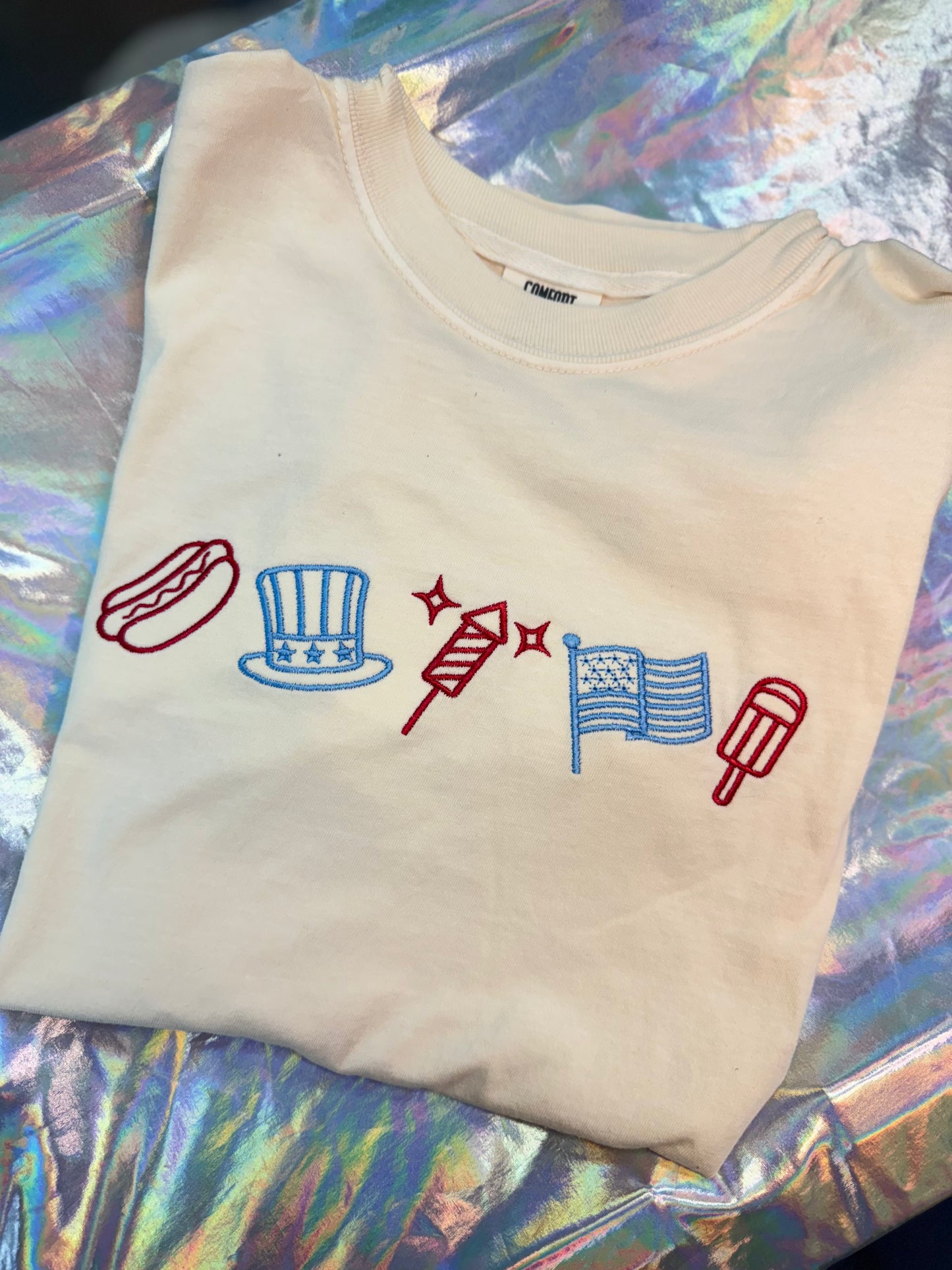 4th of July Icons Tee