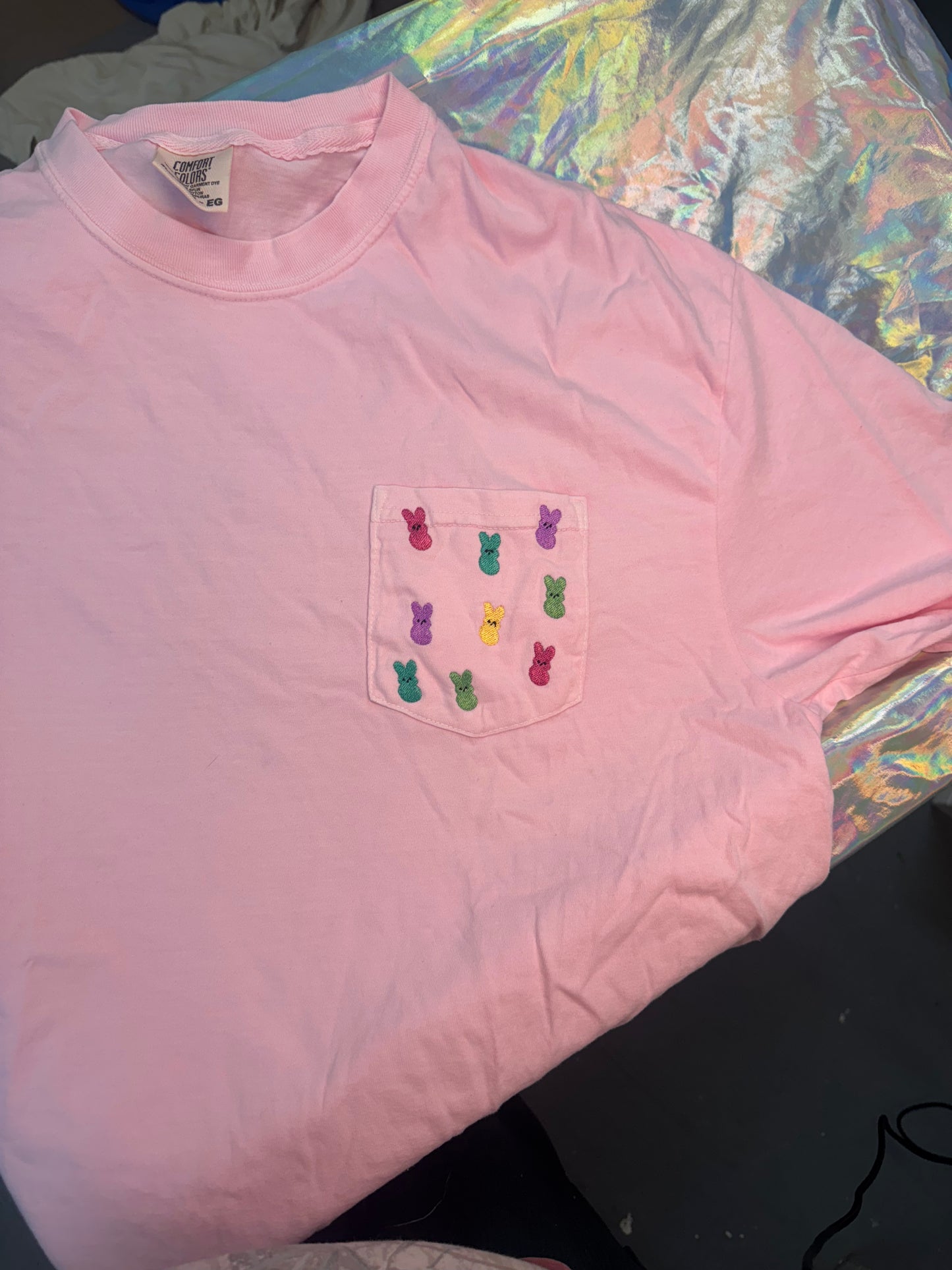 Easter Pe*ps Pocket Tee