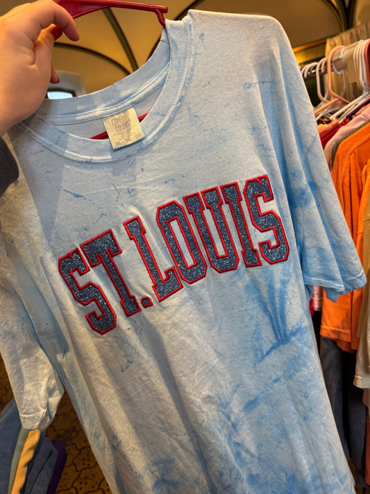 ST. LOUIS Glitter Tee