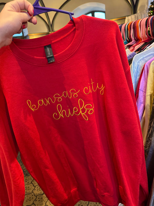 KC Football Crewneck