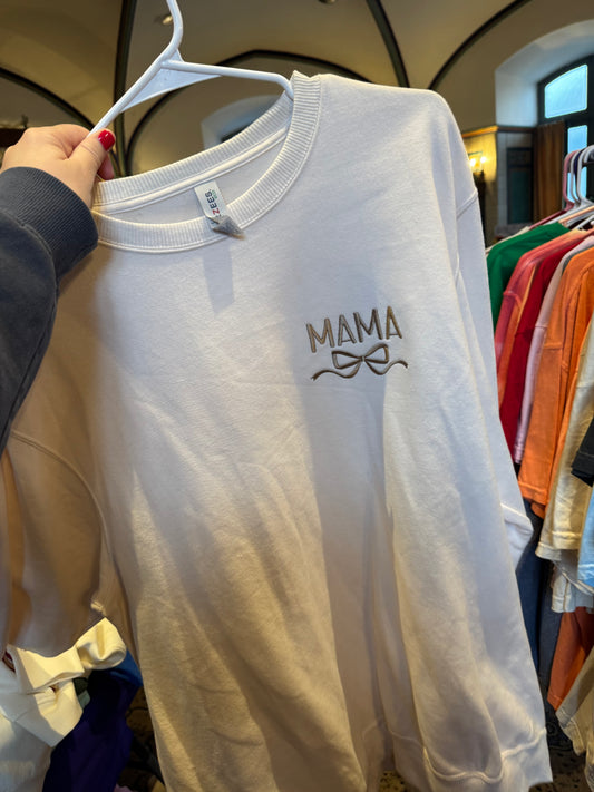 Mama Bow Crewneck