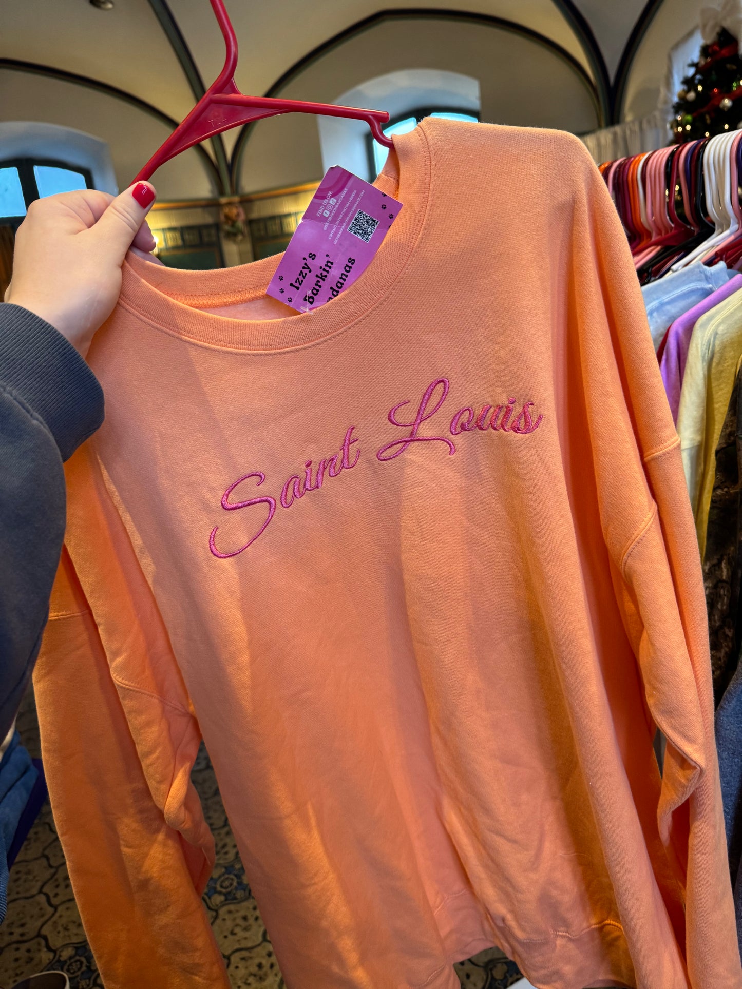 Saint Louis Cursive Crewneck
