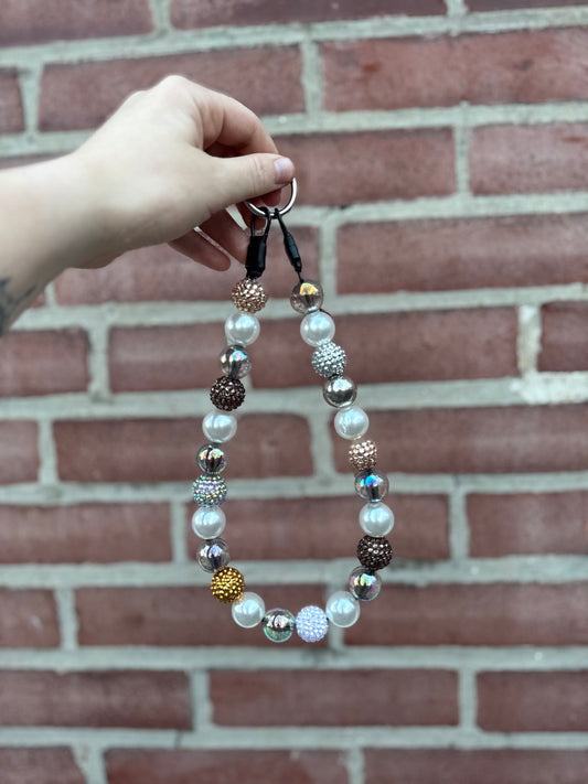 Rhinestone NYE Beaded Collar