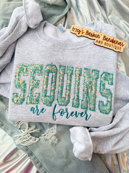 Sequins are Forever Sequin Crewneck