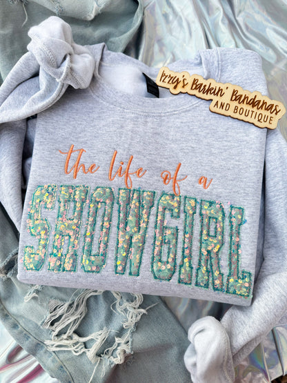 LOASG Sequin Crewneck