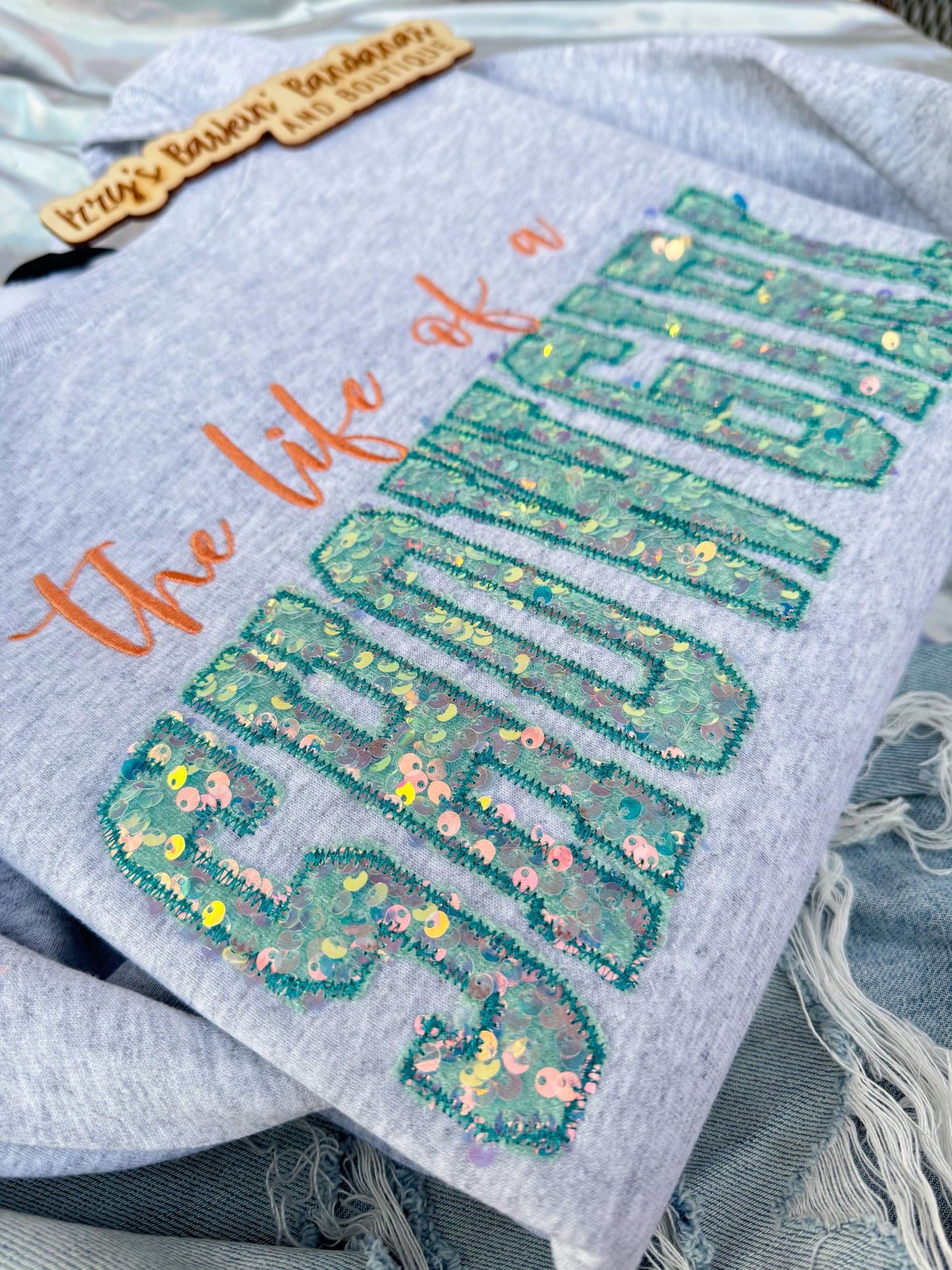 LOASG Sequin Crewneck