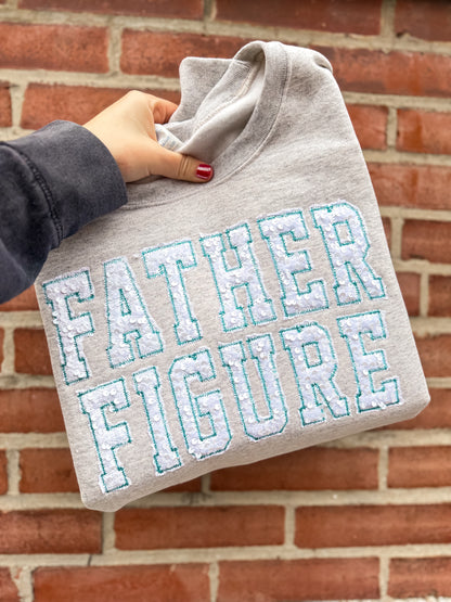 CUSTOM WORD Sequin Crewneck