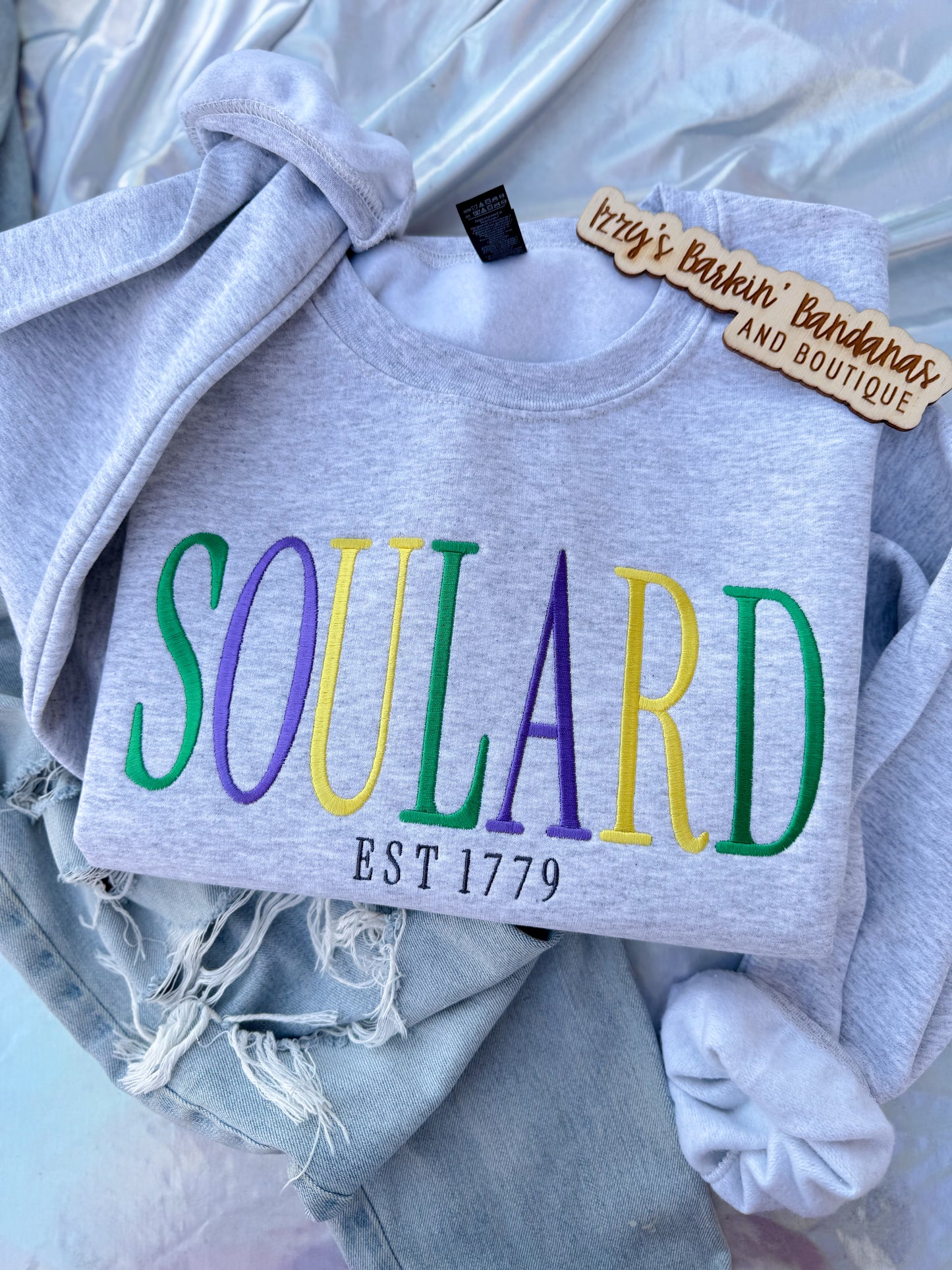 ST. LOUIS/SOULARD Large Font Crewneck