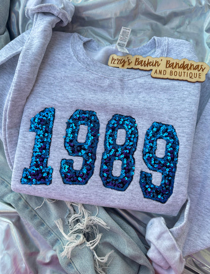 1989 Sequin Crewneck