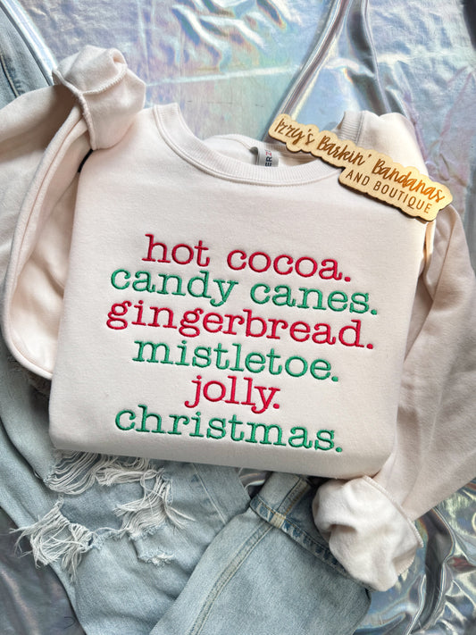 Christmas List Crewneck