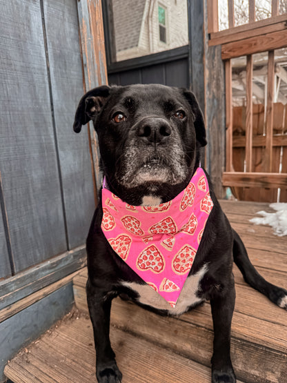 Heart Pizza Bandana