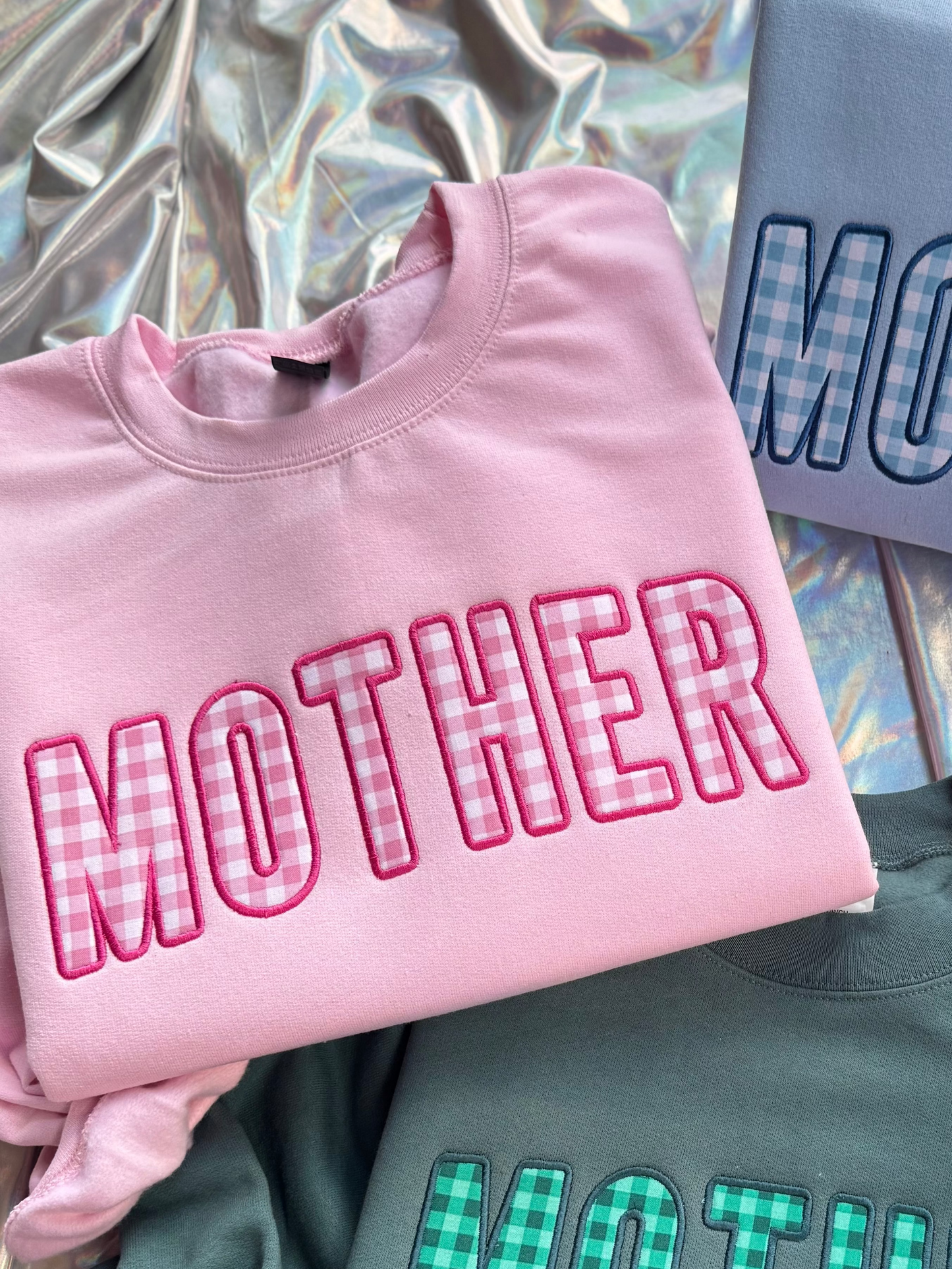 MOTHER Applique Crewneck