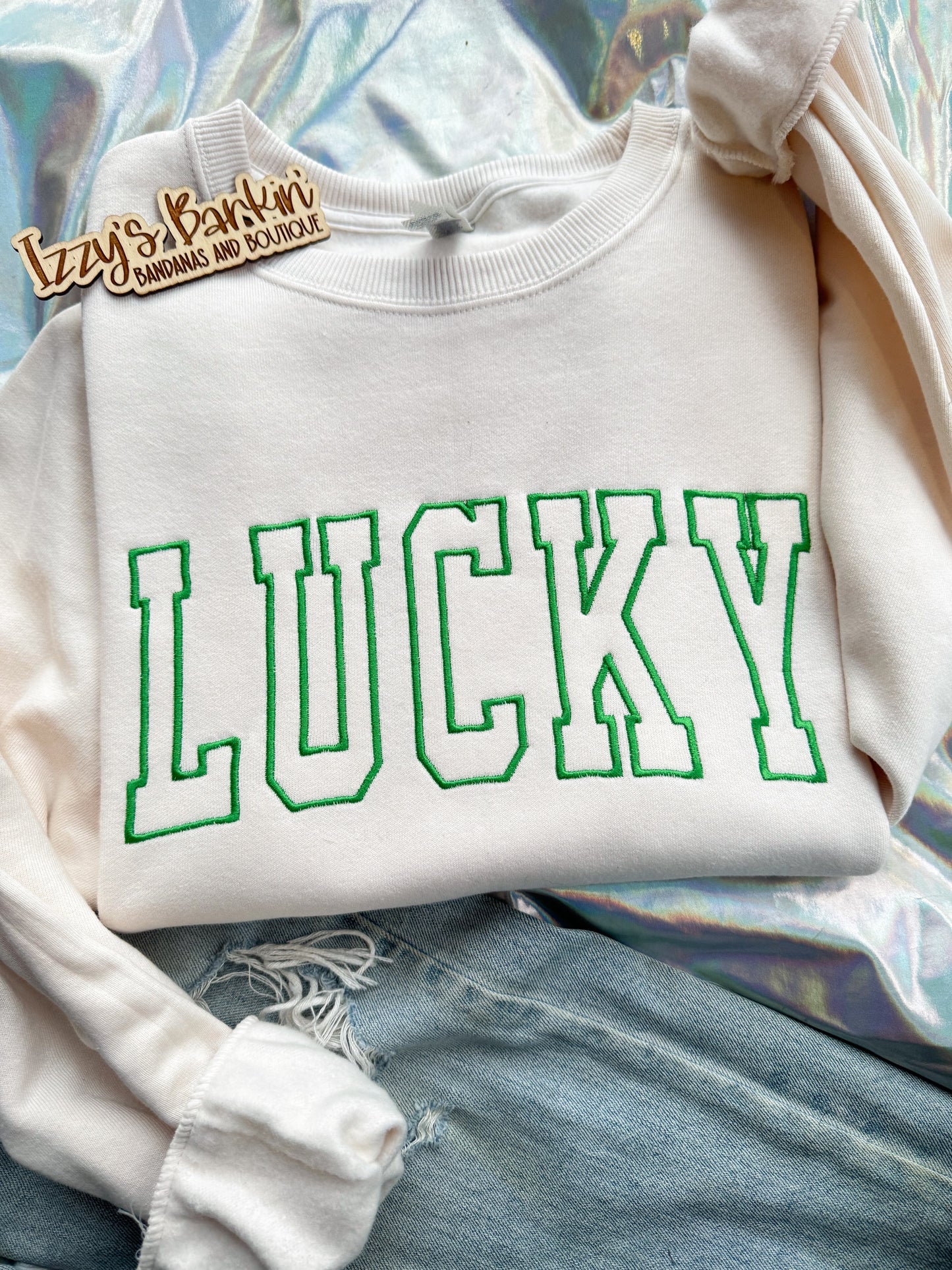 Varsity LUCKY Sweatshirt