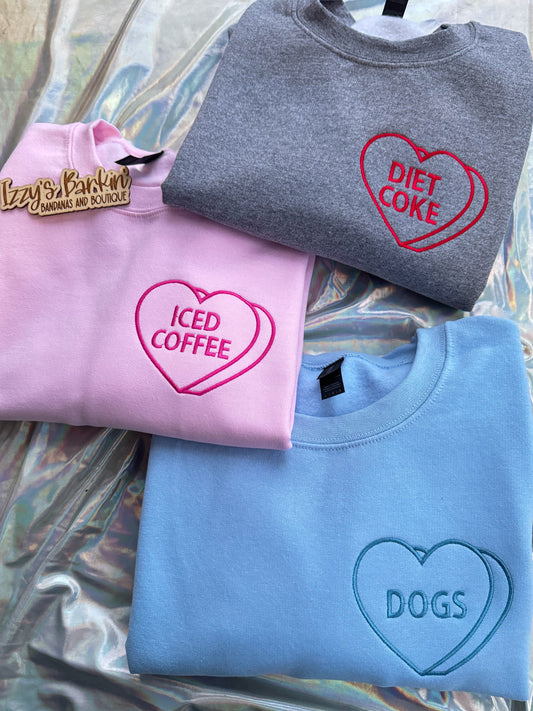 Candy Heart Sweatshirt