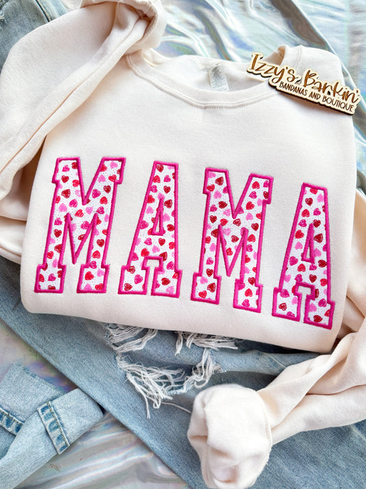 Hearts MAMA Crewneck