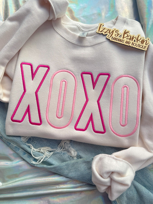 Multicolor XOXO Crewneck