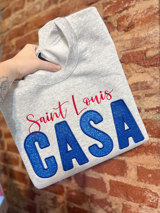 Custom Listing | Saint Louis CASA Glitter Crewneck