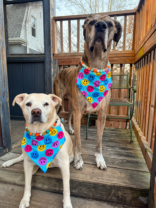 Bright Happy Face Bandana