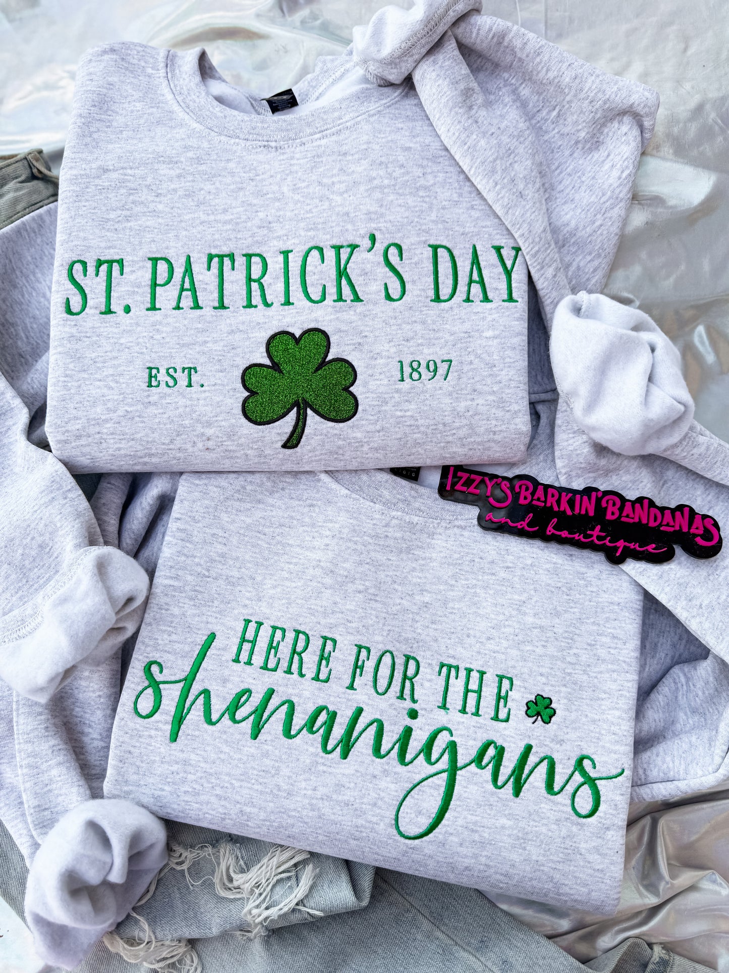 Here for the Shenanigans Crewneck
