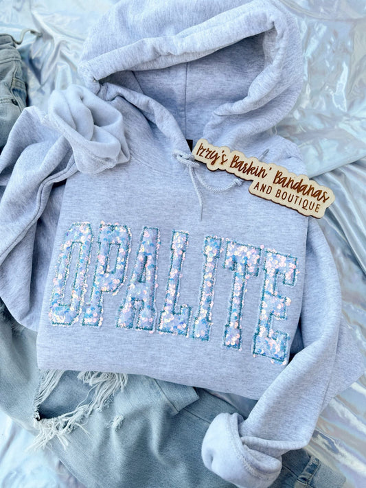 OPALITE Sequin HOODIE