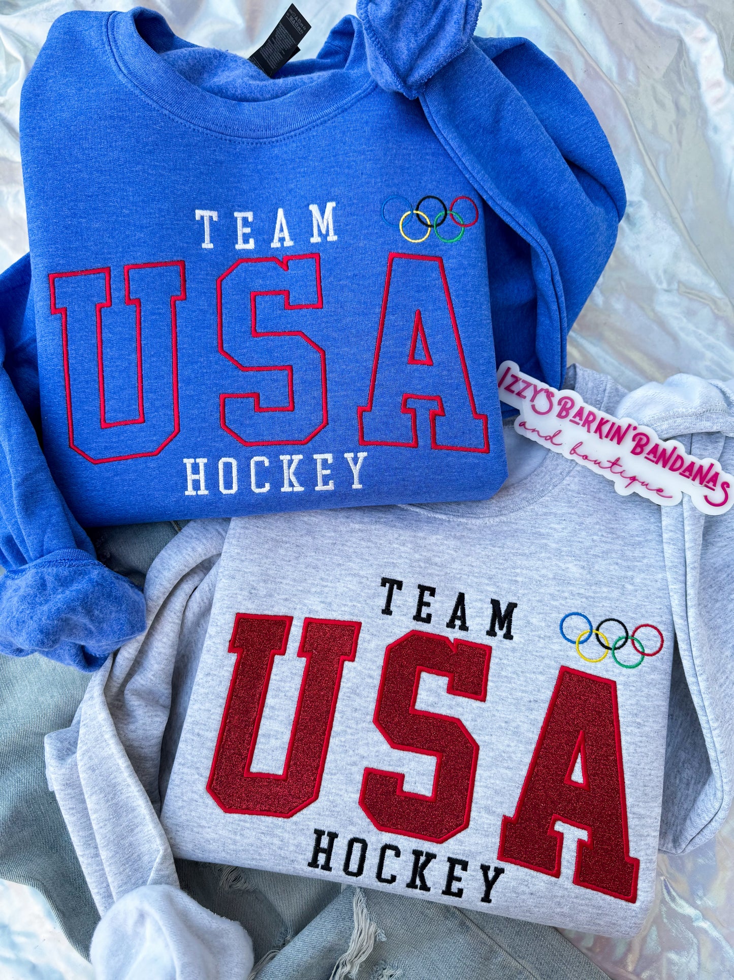 Team USA Crewneck (Glitter Option)