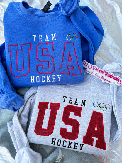 Team USA Crewneck (Glitter Option)