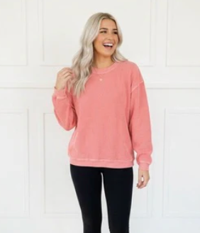 MOTHERS DAY SALE | MAMA CORDED CREWNECK | Please read Product Description!