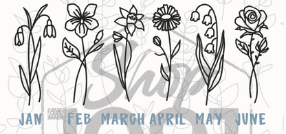 Birth Month Flower Tee