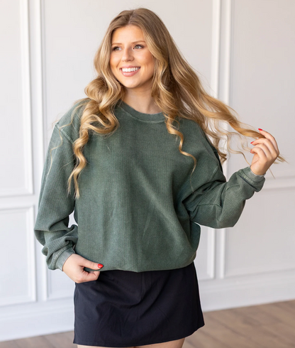 MOTHERS DAY SALE | MAMA CORDED CREWNECK | Please read Product Description!
