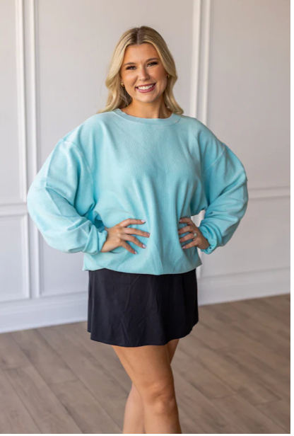 MOTHERS DAY SALE | MAMA CORDED CREWNECK | Please read Product Description!