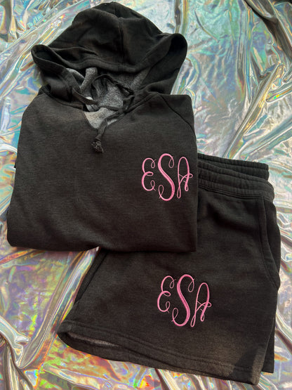 Embroidered Lounge Set
