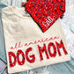 All American Dog Mom Tee & Bandana Set