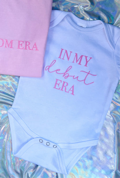 In My Debut Era Embroidered Onesie !NEW!