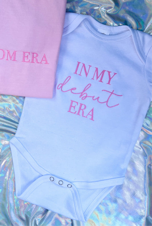 In My Debut Era Embroidered Onesie !NEW!