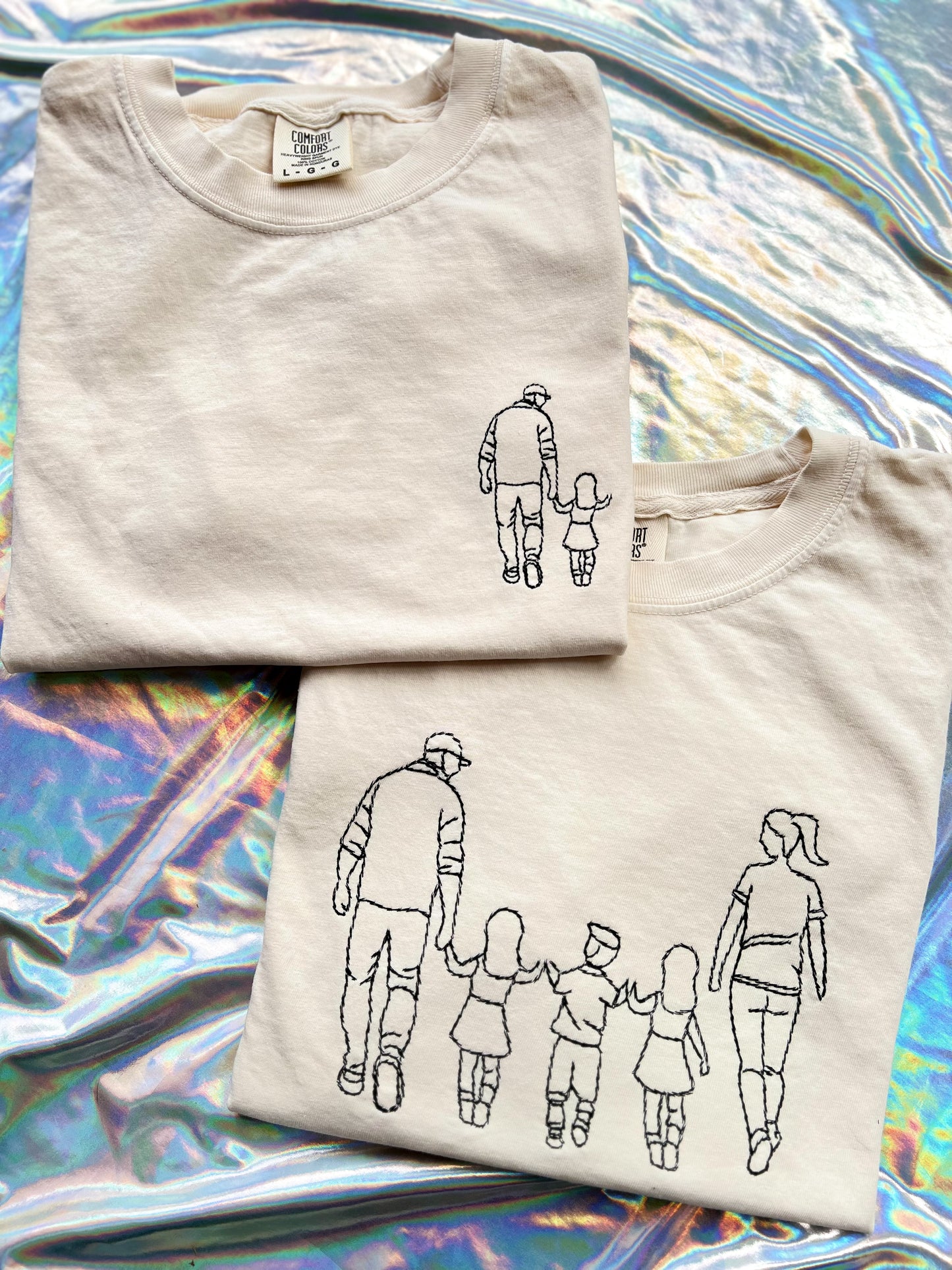 Family Embroidered Tee