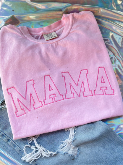 Block Letter MAMA Tshirt