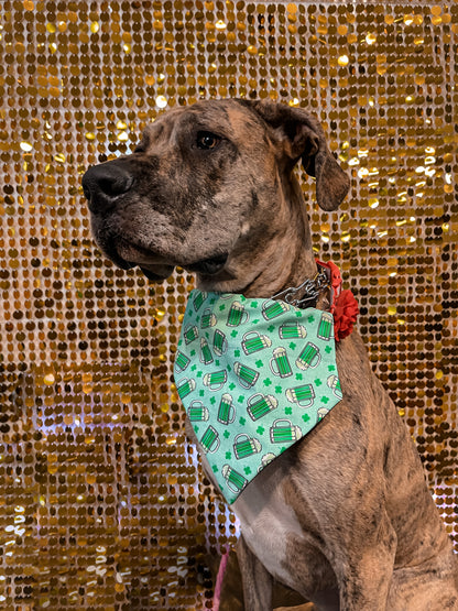 Green Beer Bandana
