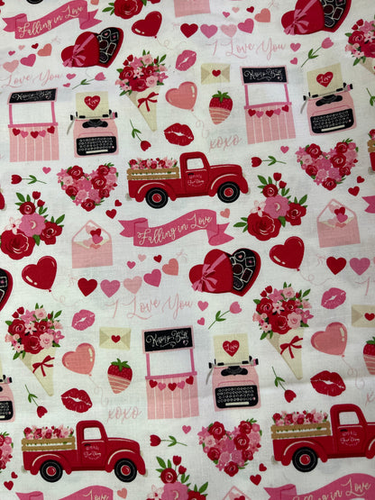 Happy Valentine's Day Bandana